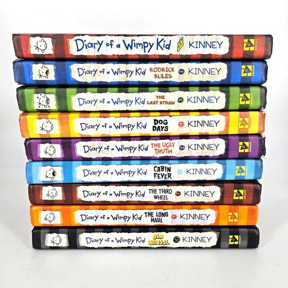 Diary of a Wimpy Kid Book 1-10 Jeff Kinney Hardcover Reader Series Chapter Lot 9 - Picture 1 of 15
